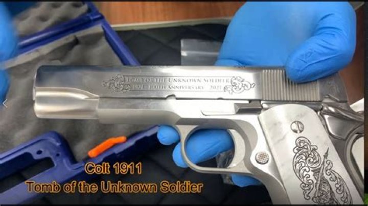 Unveiling The Significance Of The Colt 1911 At The Tomb Of The Unknown Soldier: A Historical Journey