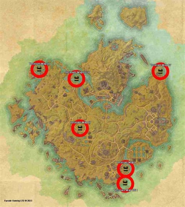 A Journey Through "Eso Khenarthi's Roost Treasure Map 2"
