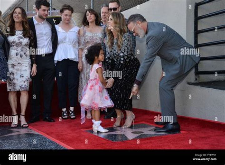 Tom Hanks Grandchildren Pictures